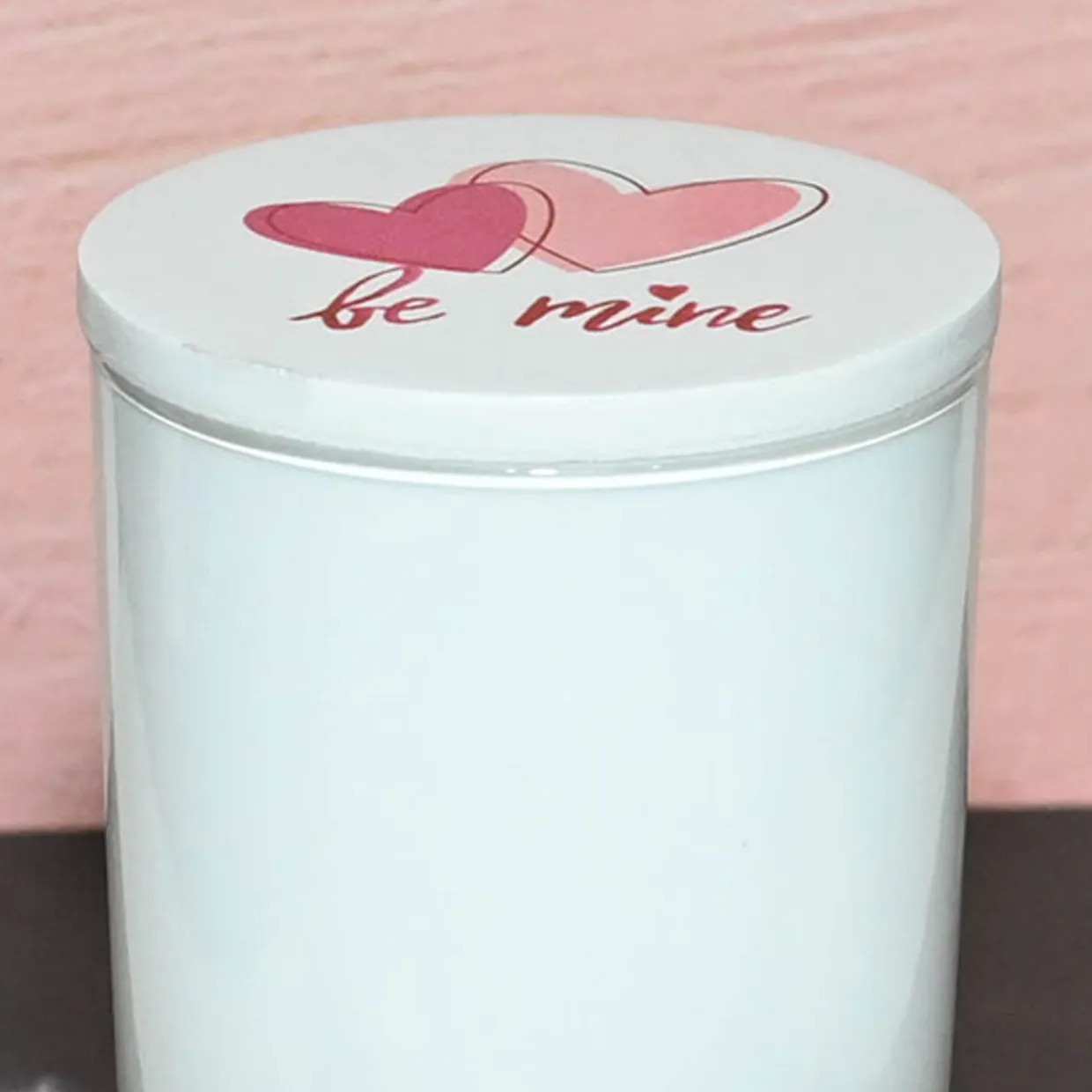Be Mine Valentine's Day Wood Lid | 12 Pack