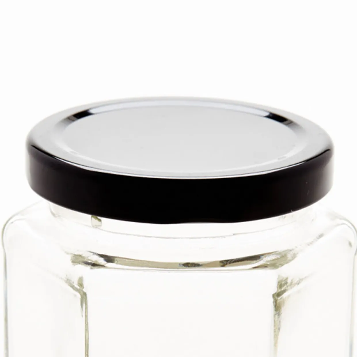 Black 63mm Twist Off Lid | 12 Pack