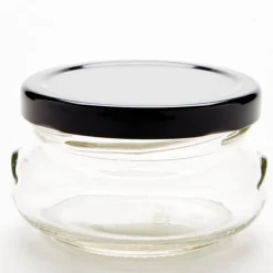 Black 70mm Twist Off Lid | 12 Pack