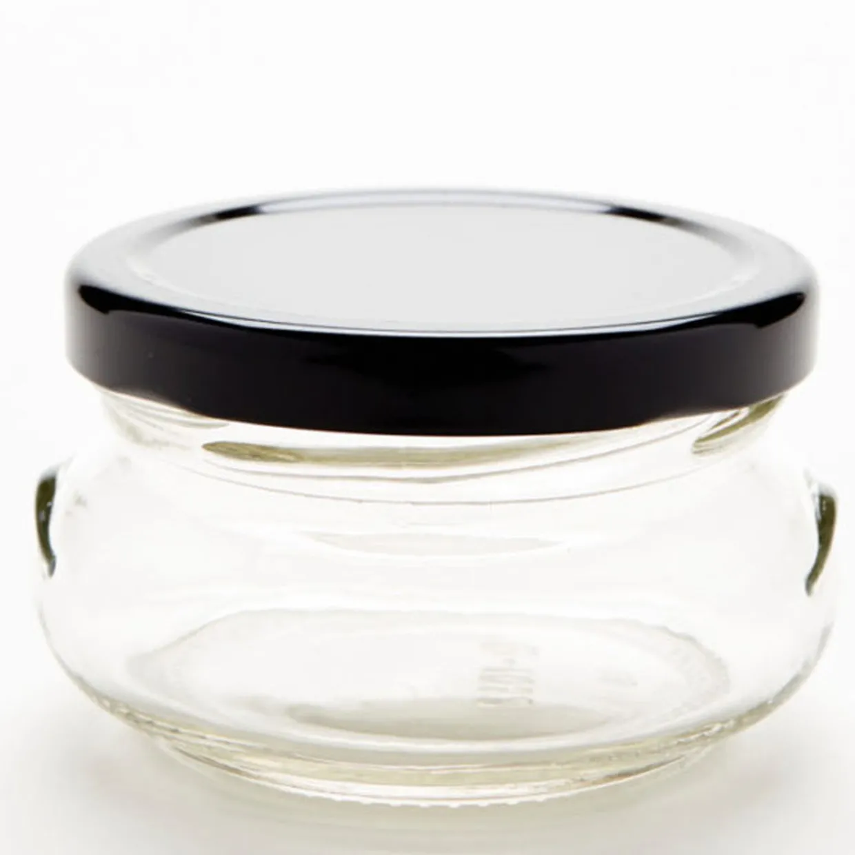 Black 70mm Twist Off Lid | 12 Pack
