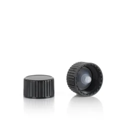 18-400 Black Polycone Cap | 25 Pack