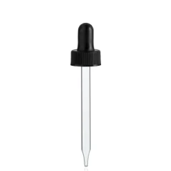 22-400 Black PP Dropper | 12 Pack