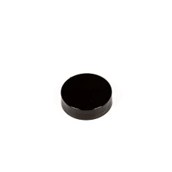 Black 38-400 Smooth Sided Cap With Liner | 36 Pack