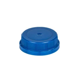 Blue 38-400 Tamper Evident Ratchet Cap Unlined | 12 Pack