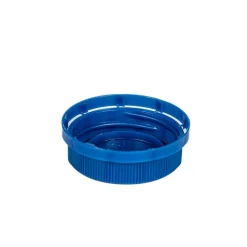 Blue 38-400 Tamper Evident Ratchet Cap Unlined | 12 Pack