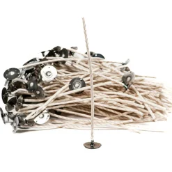 ECO-16 6" Pre-tabbed Wick | 100 Pack