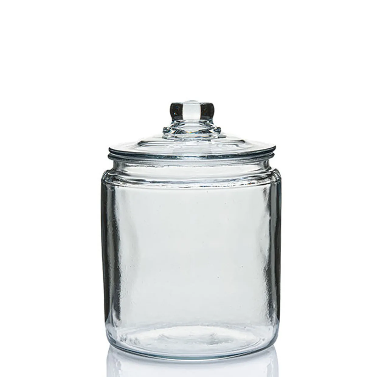 1/2 Gallon Anchor Heritage Hill Jar With Glass Lid | 6 Pack