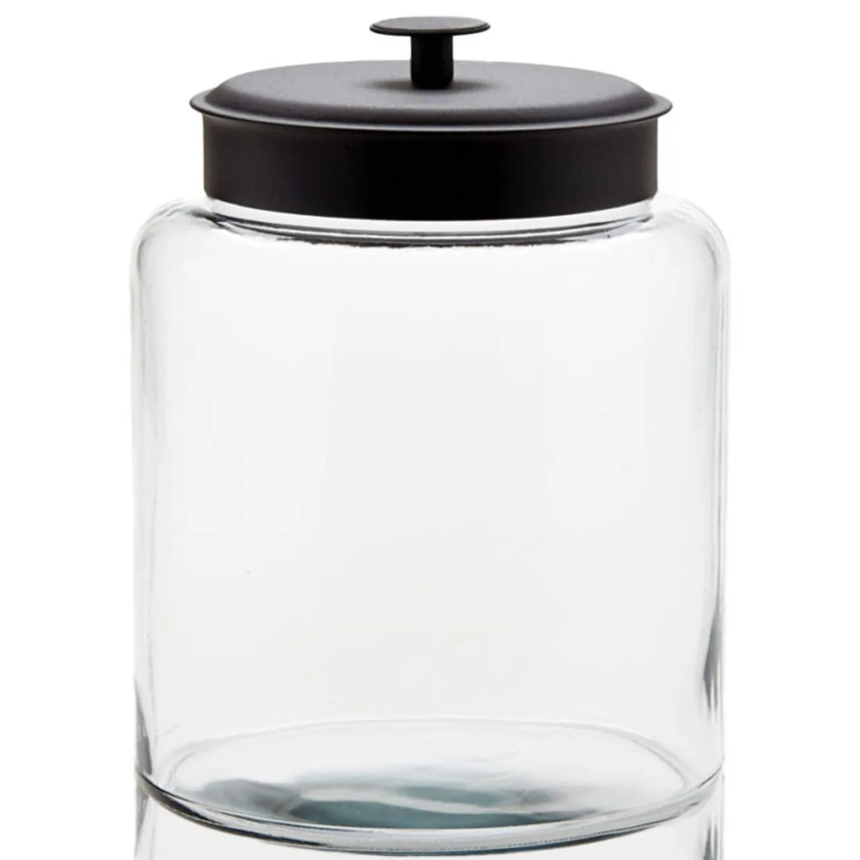 2 Gallon Anchor Montana Jar With Black Metal Cover