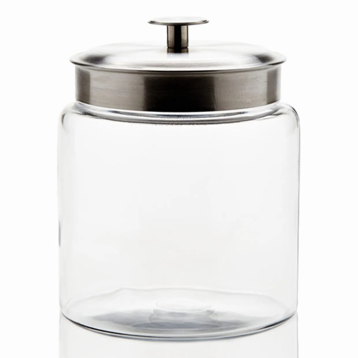 1 1/2 Gallon Anchor Montana Jar With Silver Metal Cover