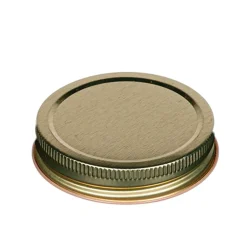 70-450 Gold Metal Lid | 12 Pack