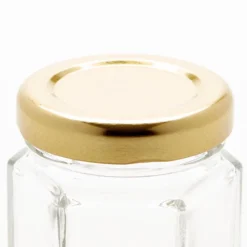 Gold 43mm Twist Off Lid | 12 Pack