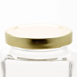 Gold 58mm Twist Off Lid | 12 Pack