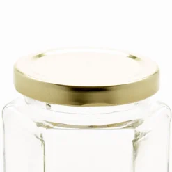 Gold 63mm Twist Off Lid | 12 Pack