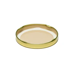 Gold 70mm Twist Off Lid | 12 Pack