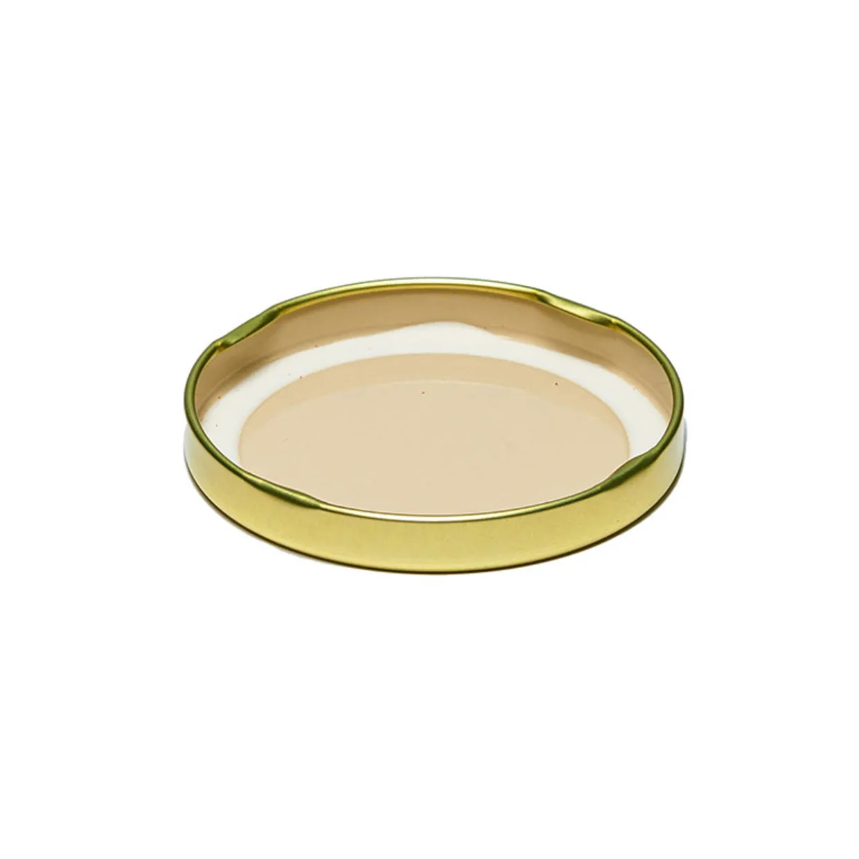 Gold 70mm Twist Off Lid | 12 Pack
