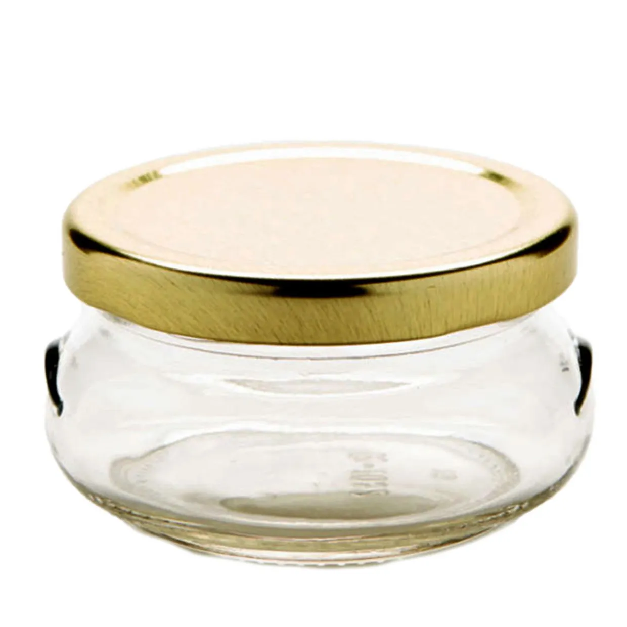 Gold 70mm Twist Off Lid | 12 Pack