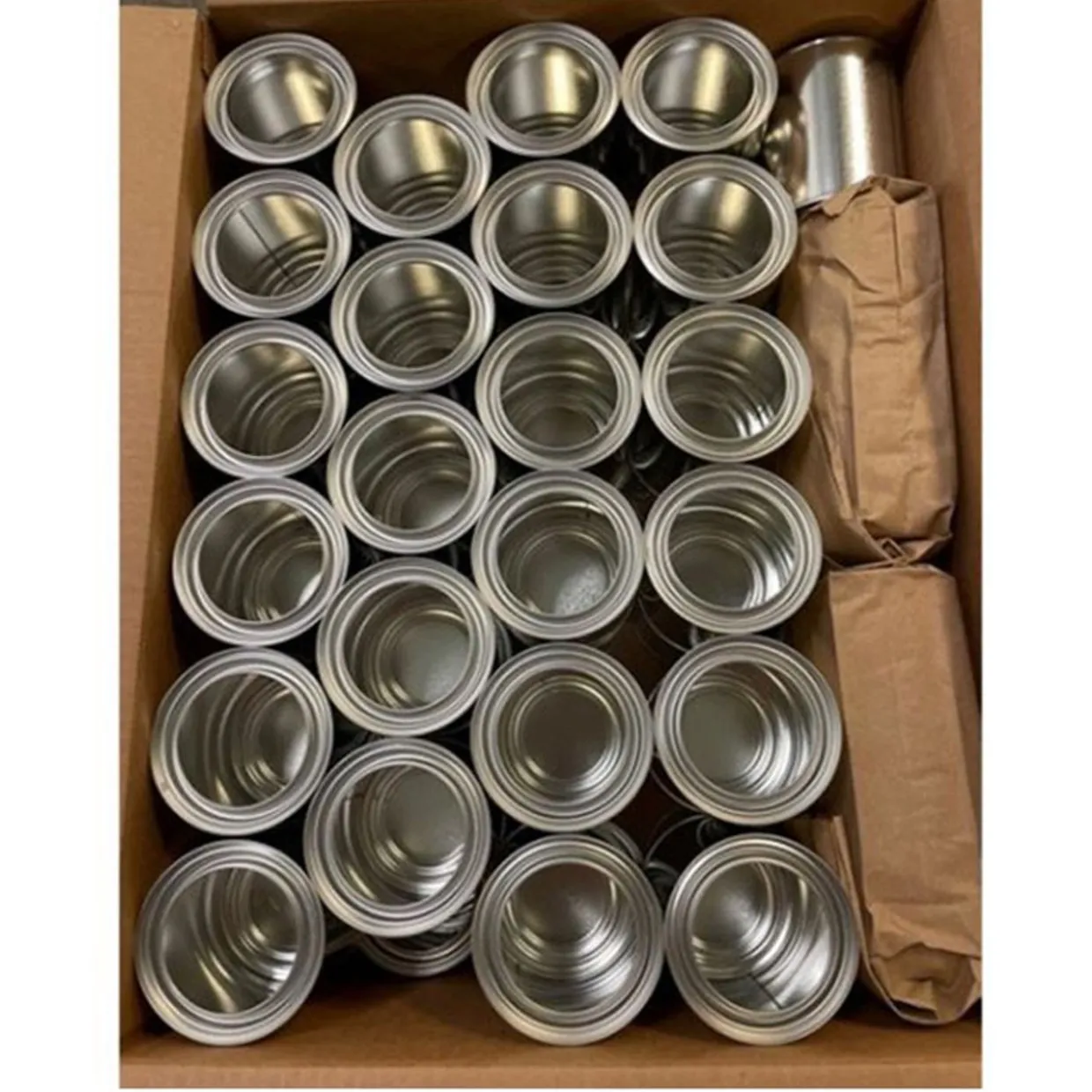 Jar Store 1 Pint Paint Can Tins | 50 Pack