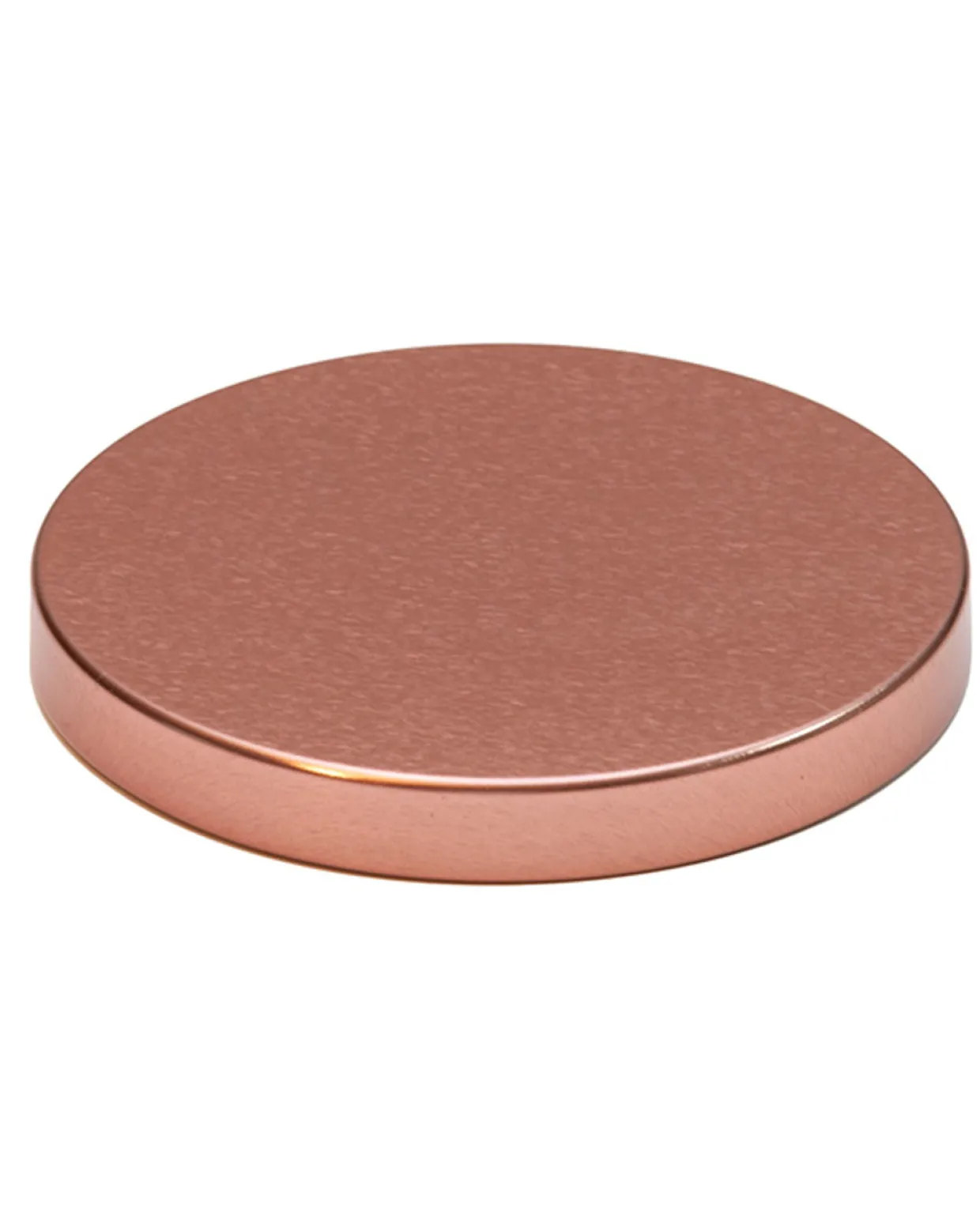 Large Rose Gold Metal Lid | 12 Pack