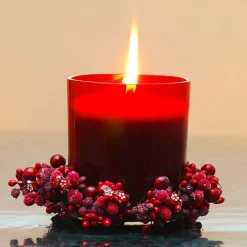 Libbey 22 Oz Red Candle Jar | 30 Pack