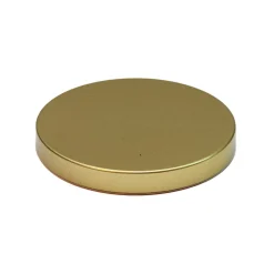 Medium Gold Metal Lid | 12 Pack