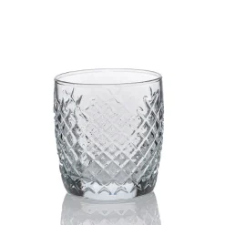 9 Oz. Anchor Cross-Hatch Rocks Glass | 12 Pack
