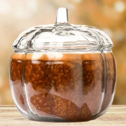 70 Oz. Anchor Pumpkin Jar With Lid