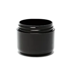 8 Oz Black Double Wall Jar Straight Base 89-400 | 36 Pack