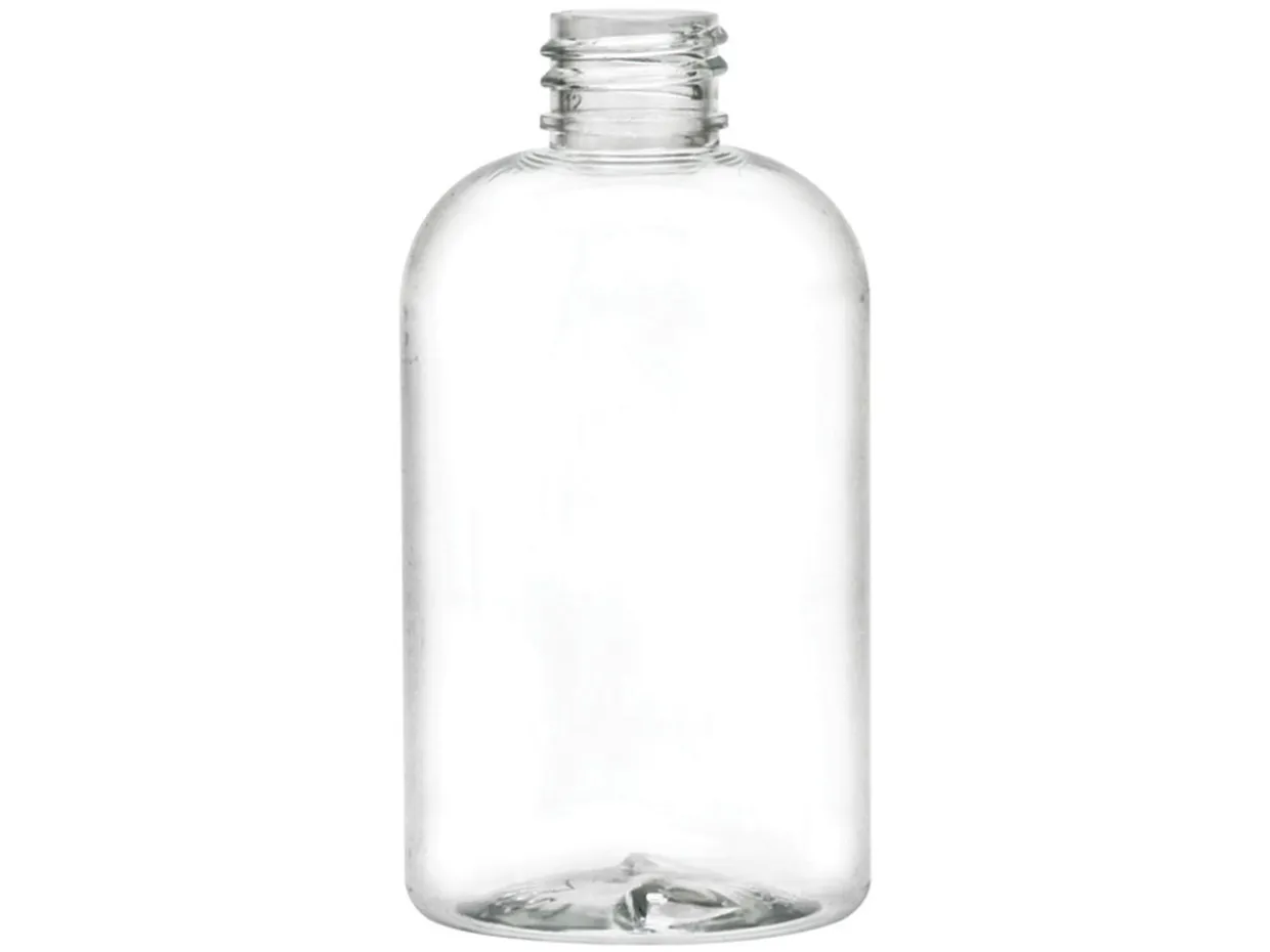 4 Oz Clear PET Boston Round 20-410 | 36 Pack