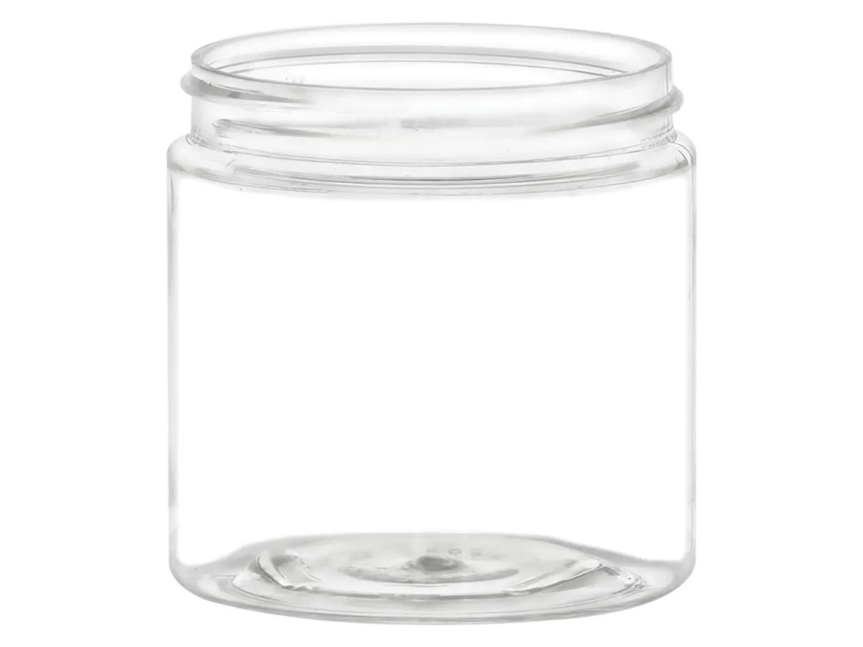 4 Oz Clear PET Straight Sided Jar 58-400 | 36 Pack