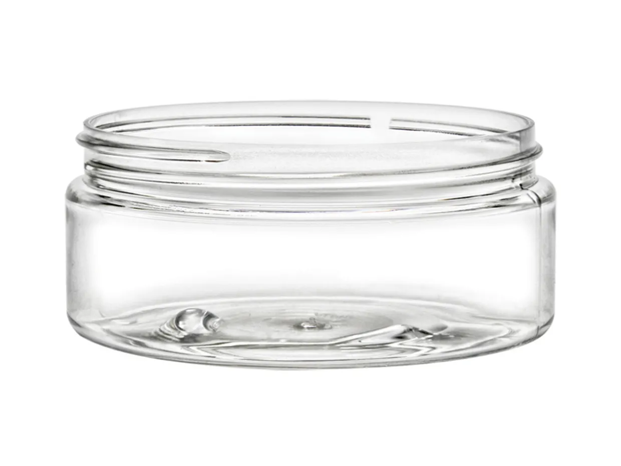 4 Oz Clear PET Straight Sided Jar 89-400 | 36 Pack