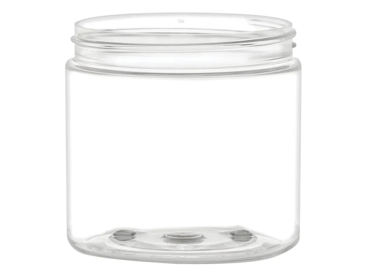 8 Oz Clear PET Straight Sided Jar 70-400 | 36 Pack