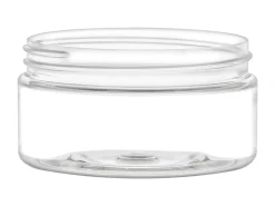 8 Oz Clear PET Straight Sided Jar 89-400 | 36 Pack