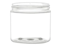 16 Oz Clear PET Straight Sided Jar 89-400 | 36 Pack