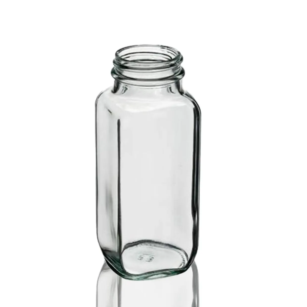 8 Oz. French Square Bottle 43-400 | 12 Pack