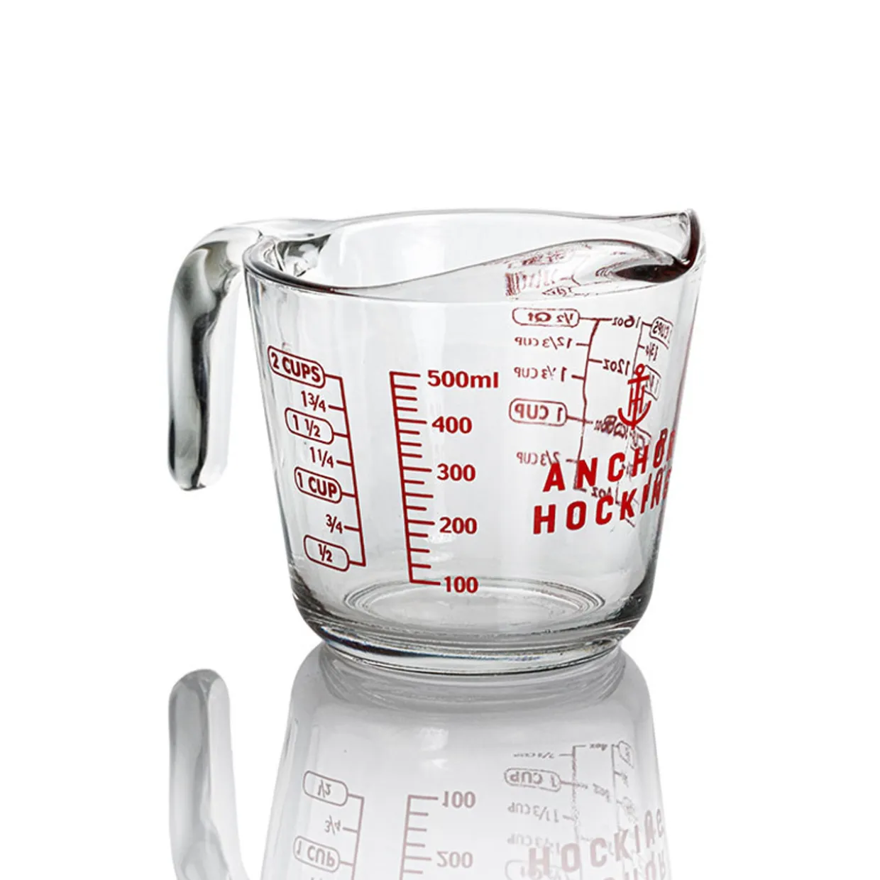 16 Oz Glass Measuring Cup - Anchor