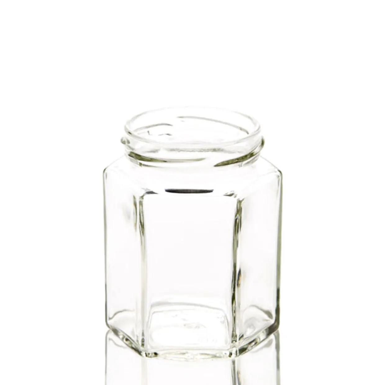 6.4 Oz. Hexagon Jar | 12 Pack