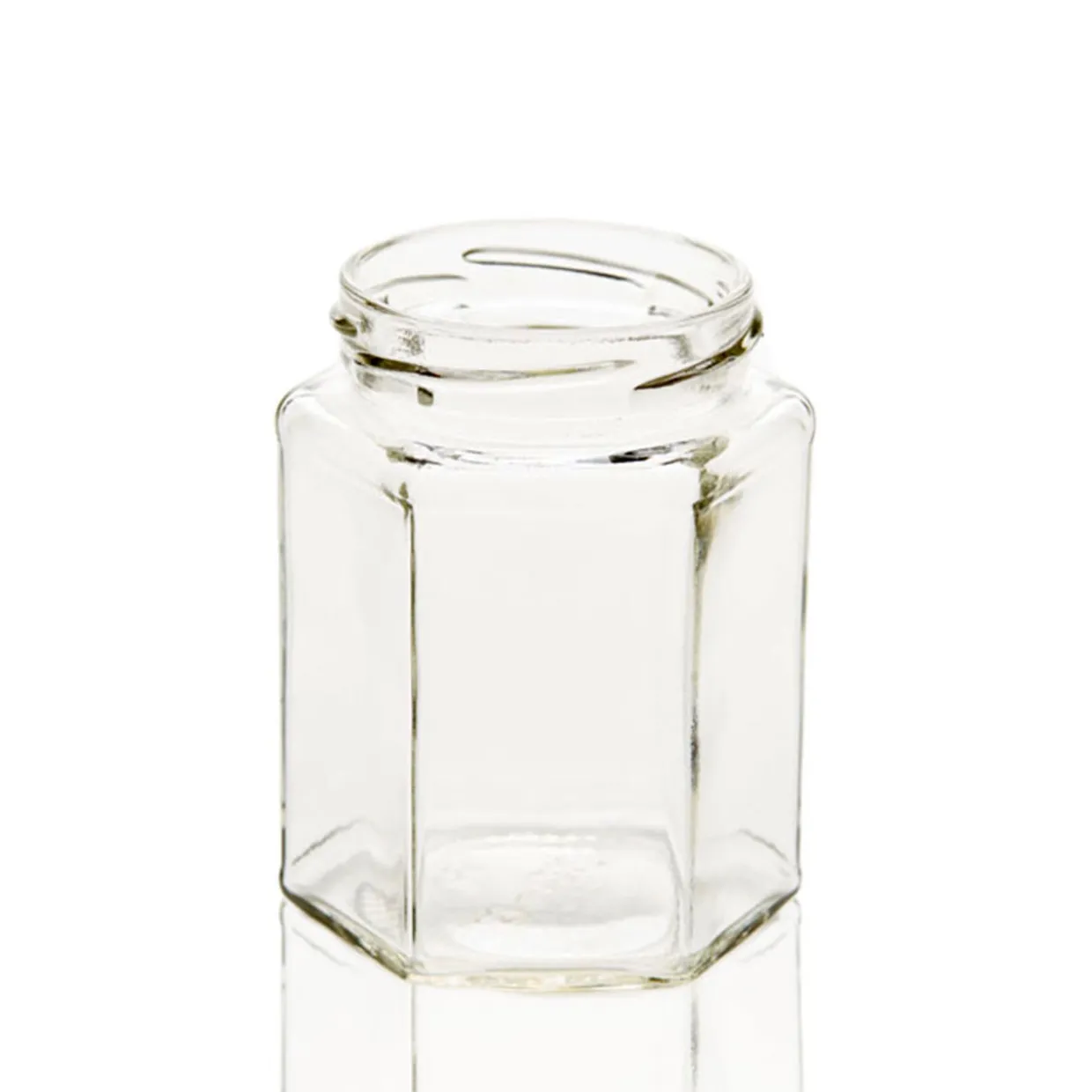 9 Oz. Hexagon Jar | 12 Pack
