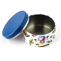 8 Oz Jar Store Holiday Decorated Candle Tin | 12 Pack