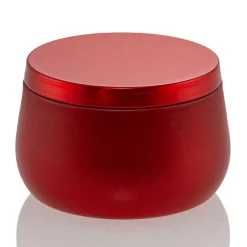 8 Oz Jar Store Red Bubble Candle Tin | 12 Pack