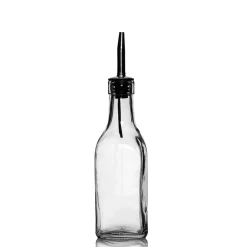 11 Oz. Oil And Vinegar Bottle With Stainless Steel Spout