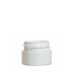 1/4 Oz White Double Wall Jar Straight Base 33-400 | 36 Pack