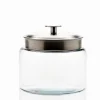 2 Quart Anchor Mini Montana Jar With Silver Metal Cover | 2 Pack