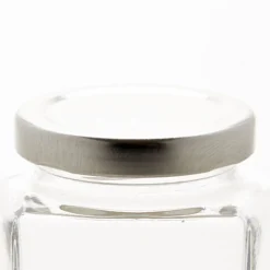 Silver 58mm Twist Off Lid | 12 Pack