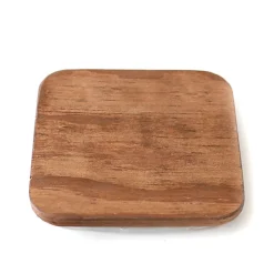 Timber Square Stained Wood Candle Lid | 12 Pack