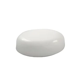 White 70-400 Dome Cap With Liner | 36 Pack