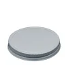White 89-400 Metal Cap With Liner | 12 Pack