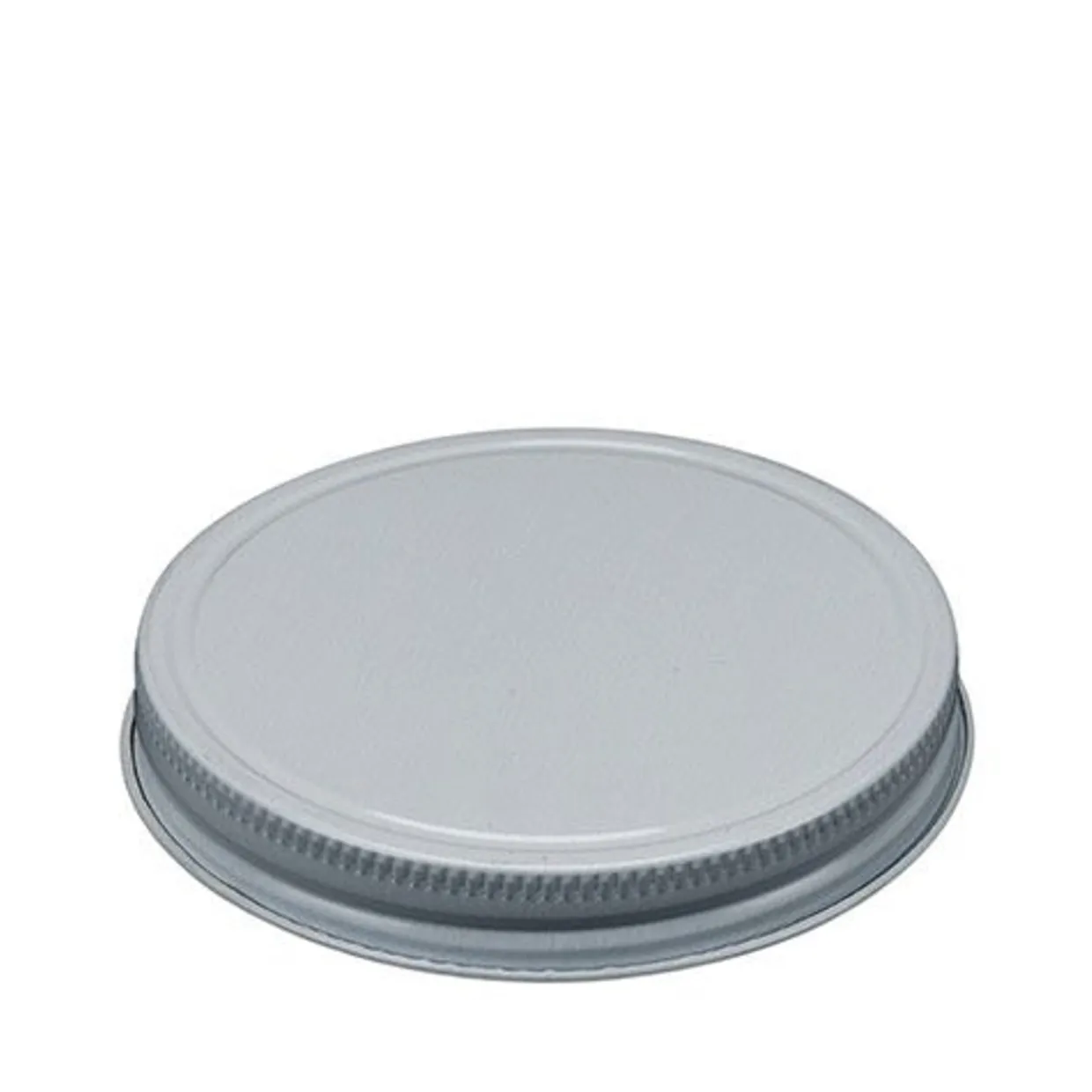 White 89-400 Metal Cap With Liner | 12 Pack