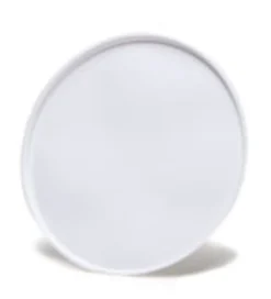White PET Jar Dust Cover 89-400 | 36 Pack