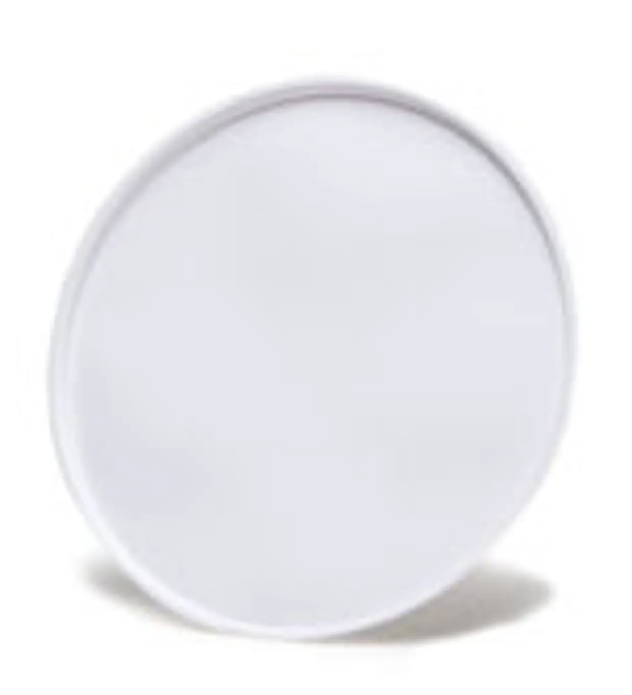 White PET Jar Dust Cover 89-400 | 36 Pack