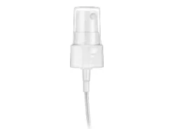 20-410 White Smooth Sided Fine Mist Sprayer With 3-9/16" Dip Tube | 36 Pack